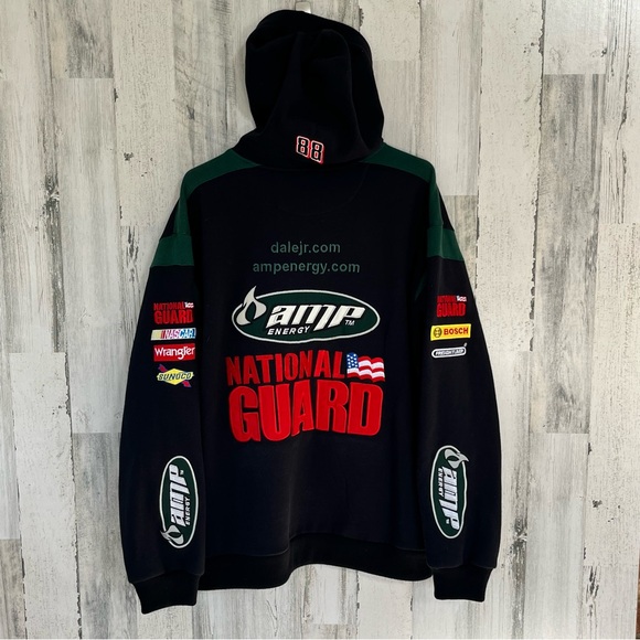 Chase Authentics Men’s Dale Earnhardt Jr Full Zip Hoodie Jacket Size Large - Picture 14 of 14